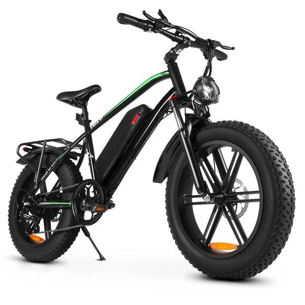LUIMP Peak 1000W Electric Bike for Adults, 20X4.0" Fat Tire E bike, 48V/13Ah Battery 25MPH Mountain Bike, 38 Miles Range Electric Bicycle for Cycling, 7-Speed E-bike, Ebike for Adults UL2849