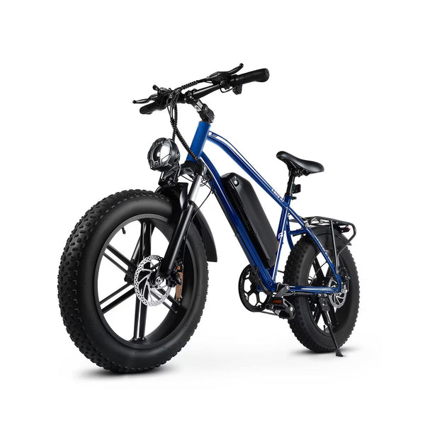 Hipatoo R7 Peak 1000W Electric Bike for Adults, 20X4.0" Fat Tire E bike, 48V/13Ah Battery 25MPH Mountain Bike, 38 Miles Range Electric Bicycle for Cycling, 7-Speed E-bike, Ebike for Adults UL2849