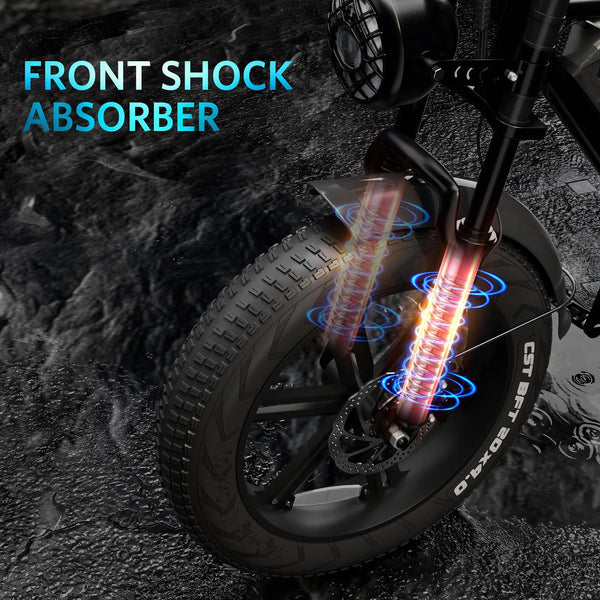LUIMP  Electric Bike for Adults, 20" Electric Mountain Bike 750W 31MPH, 48V 15Ah Battery, UL2849